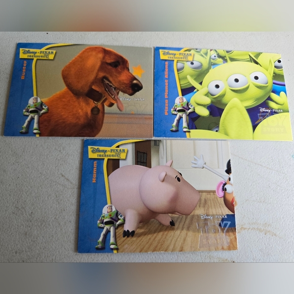 20 Disney Tradibg Cards Monster's Inc. Finding Nemo, Incredibles, Bug's Life TOY - Picture 5 of 6